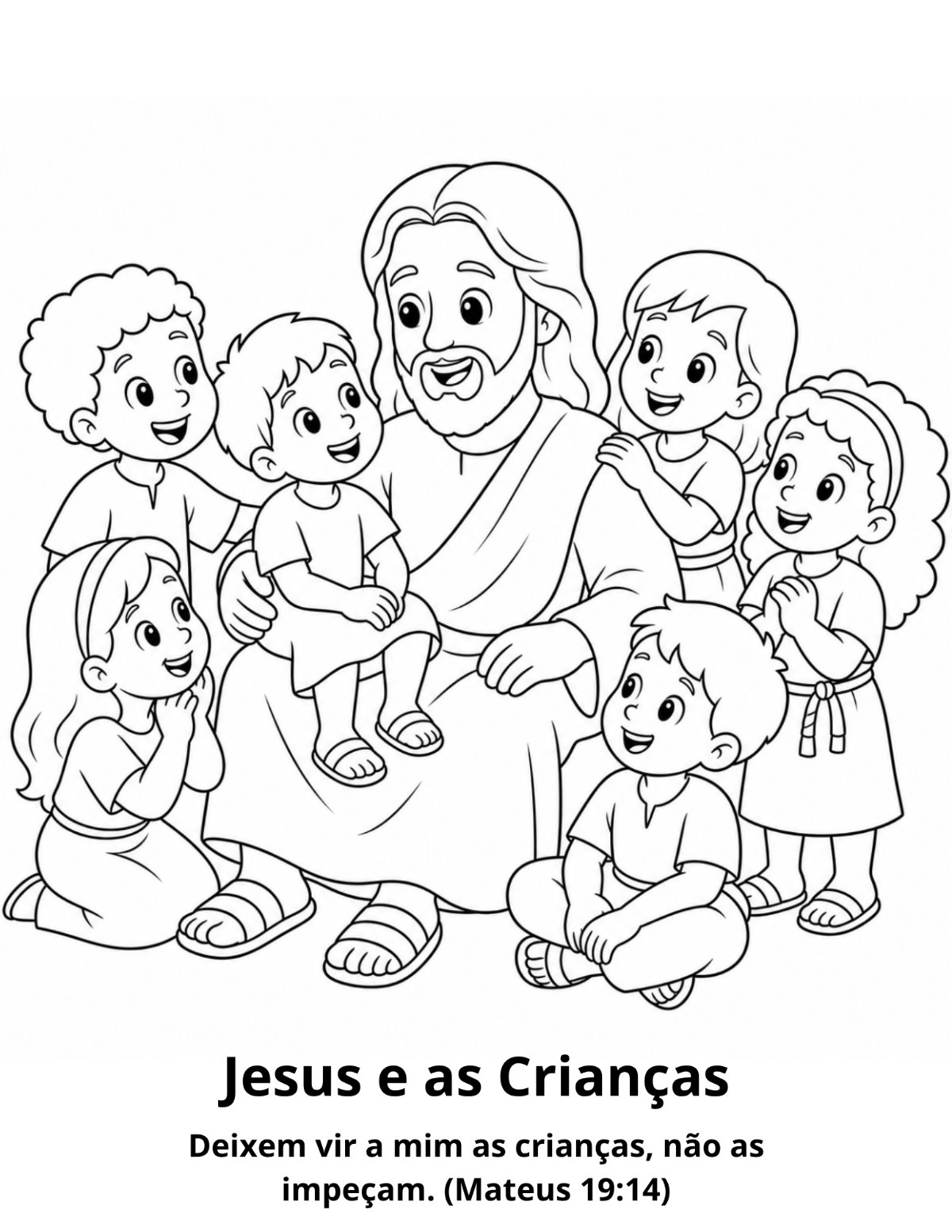 Jesus e as Crianças